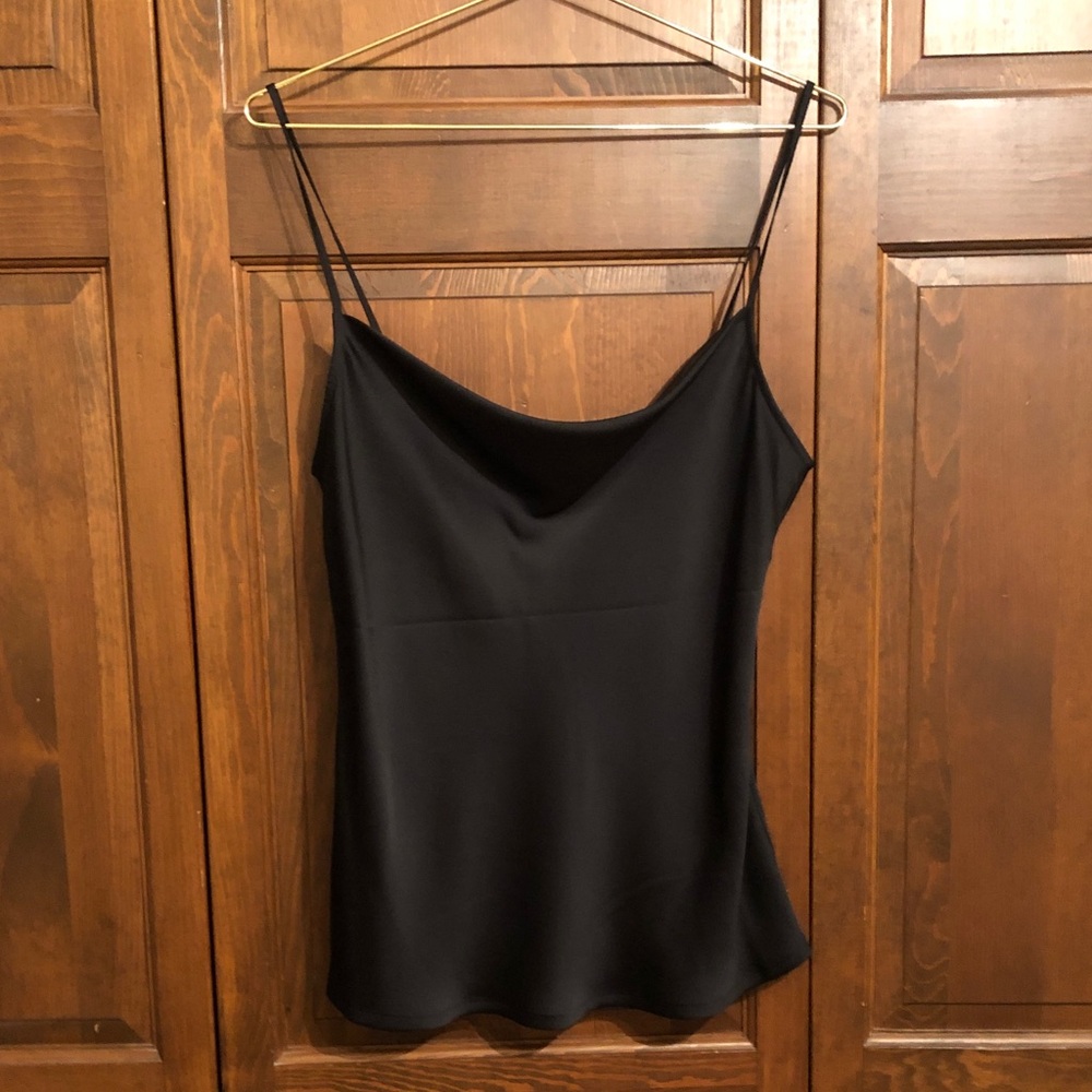 Express Black Cowl Neck Shirt